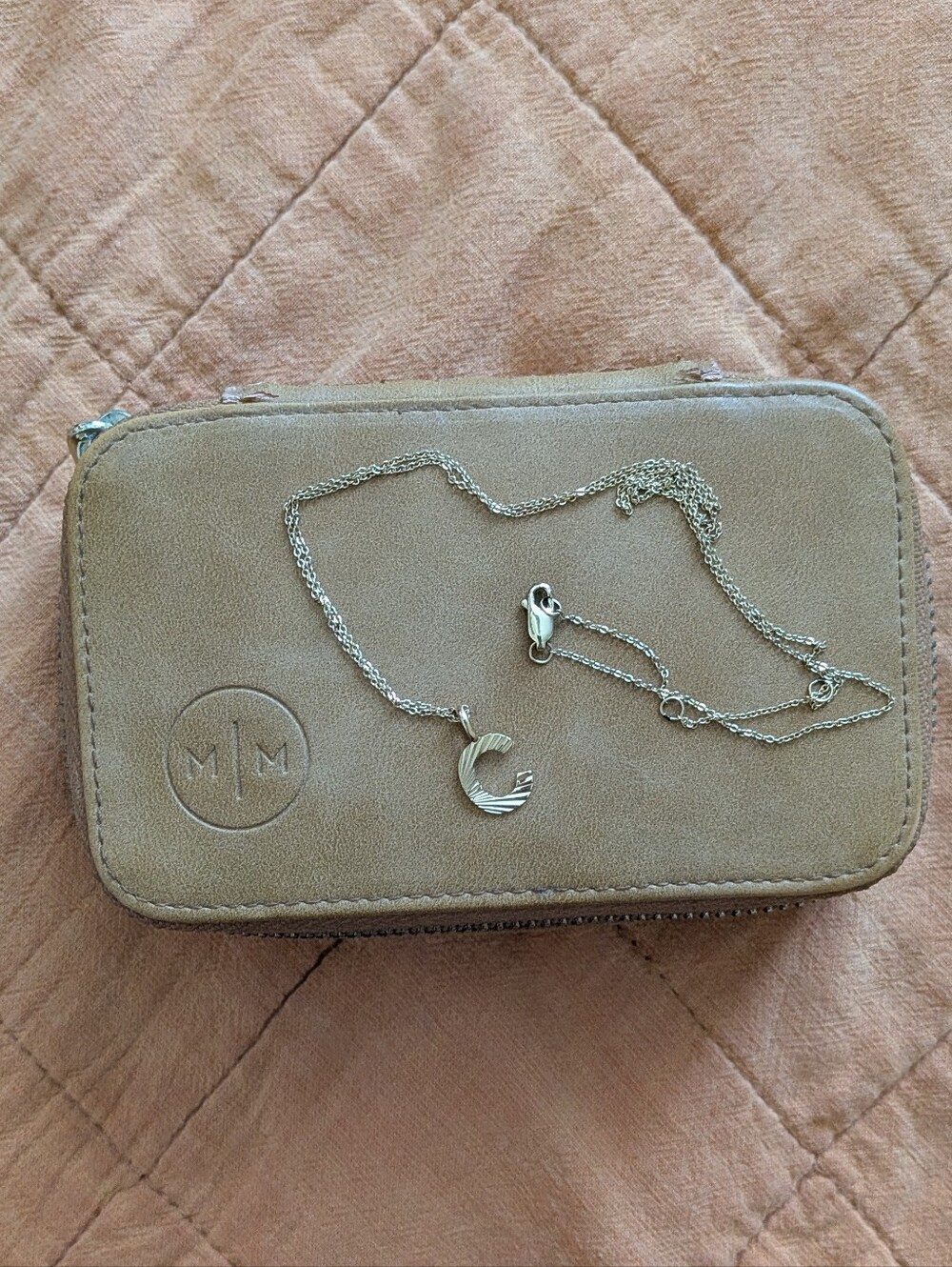 Made By Mary - Gold Filled C Initial Necklace
